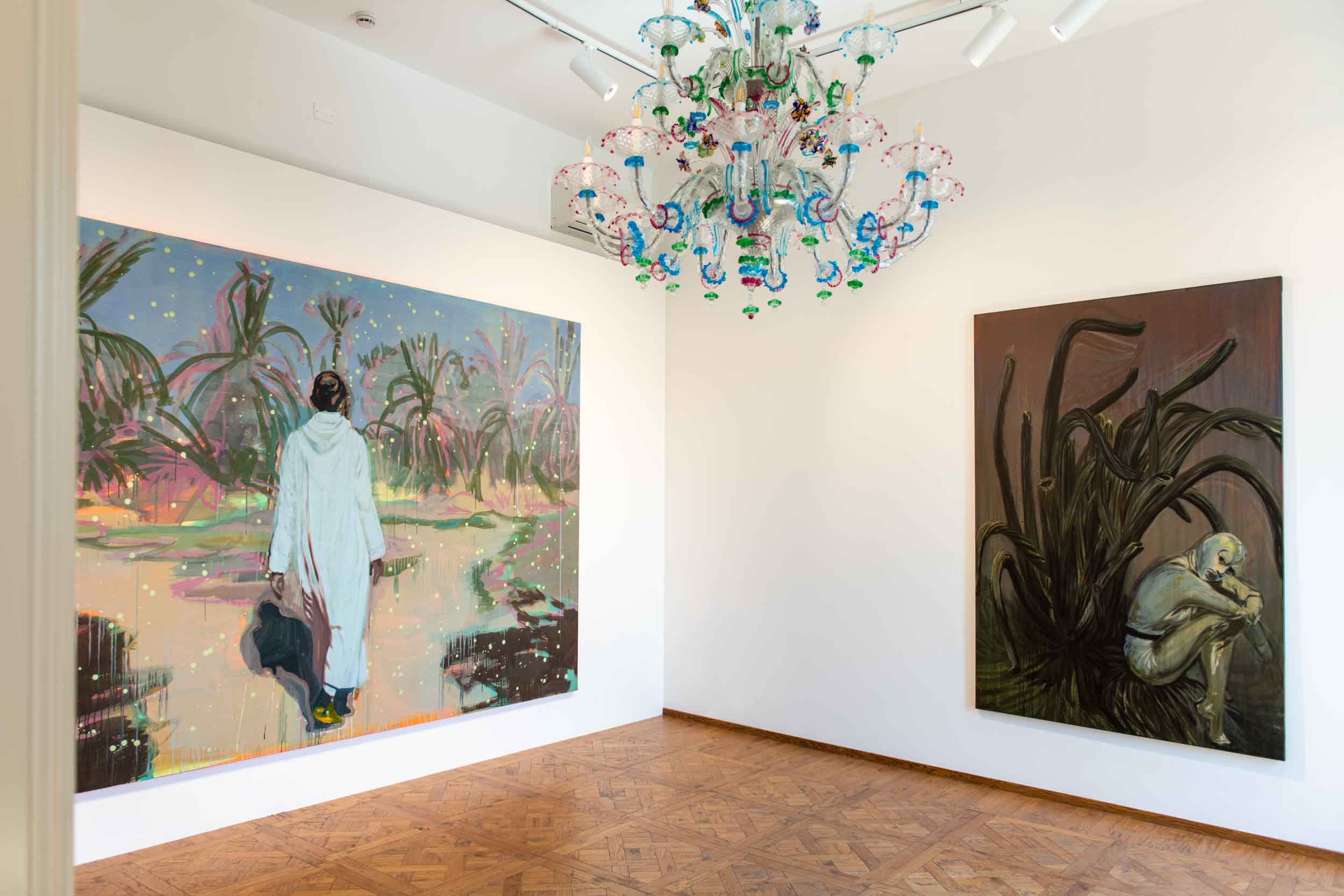 Claire Tabouret at the Palazzo Cavanis in Venice